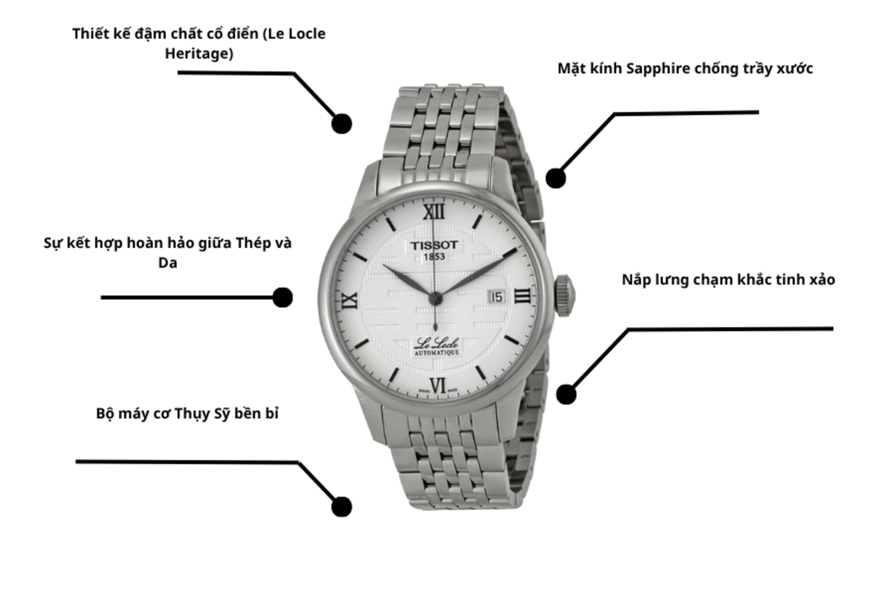 Đồng hồ Tissot T41.1.833.50