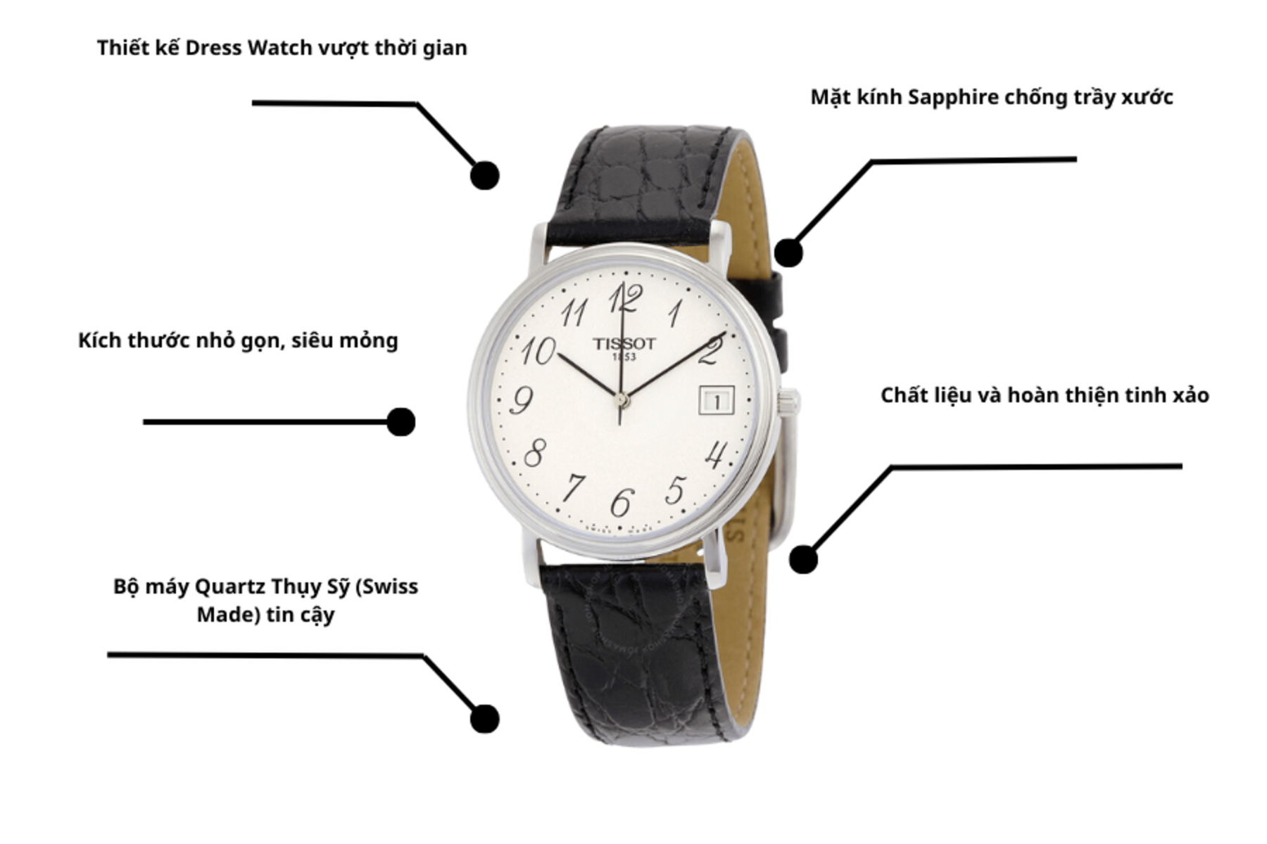 Đồng hồ Tissot T52.1.421.12