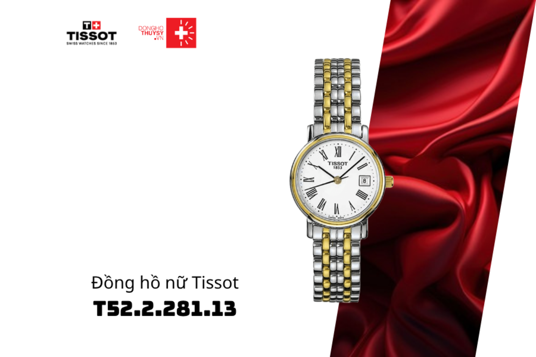 Đồng hồ nữ Tissot T52.2.281.13