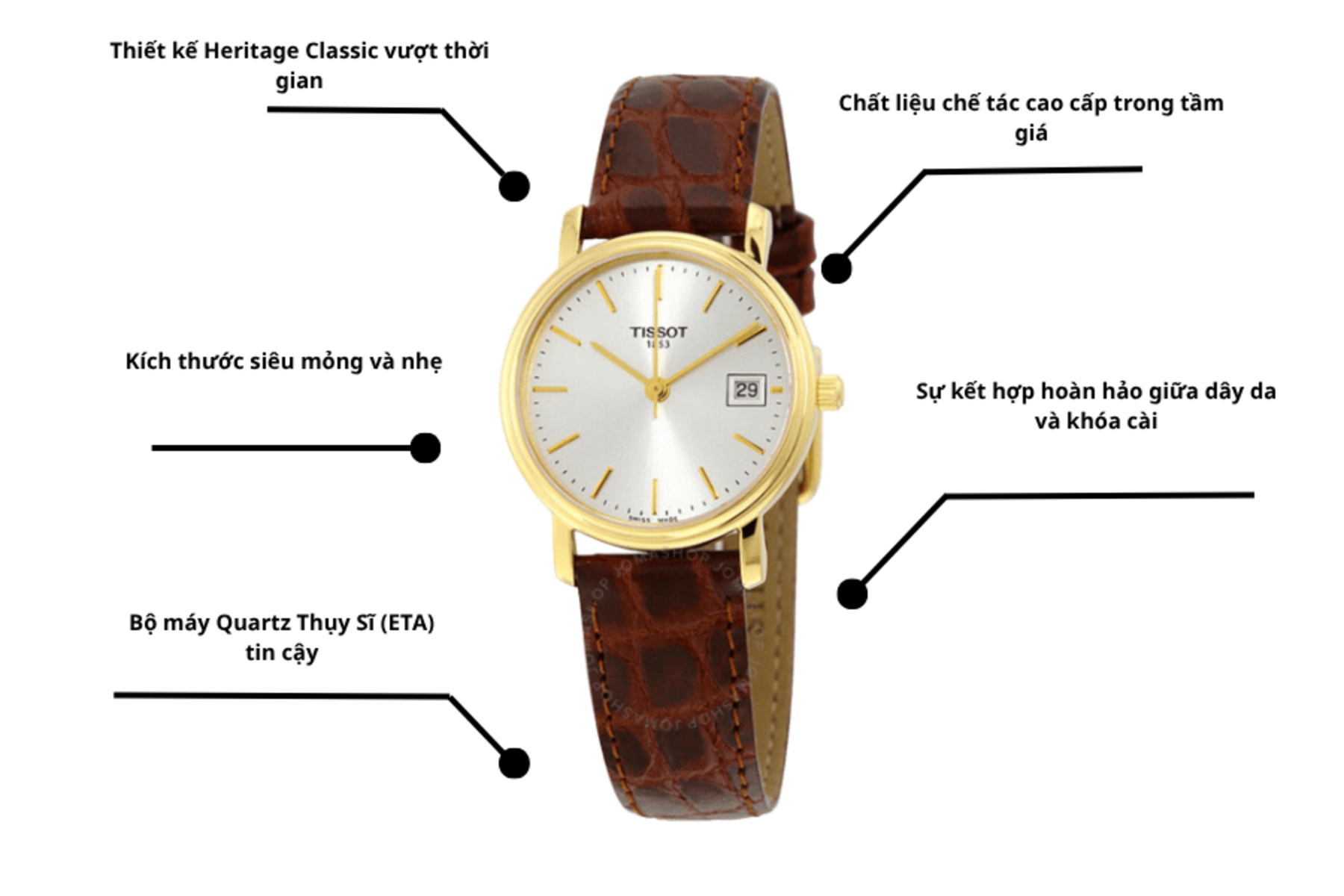 Đồng hồ TISSOT T52.5.111.31