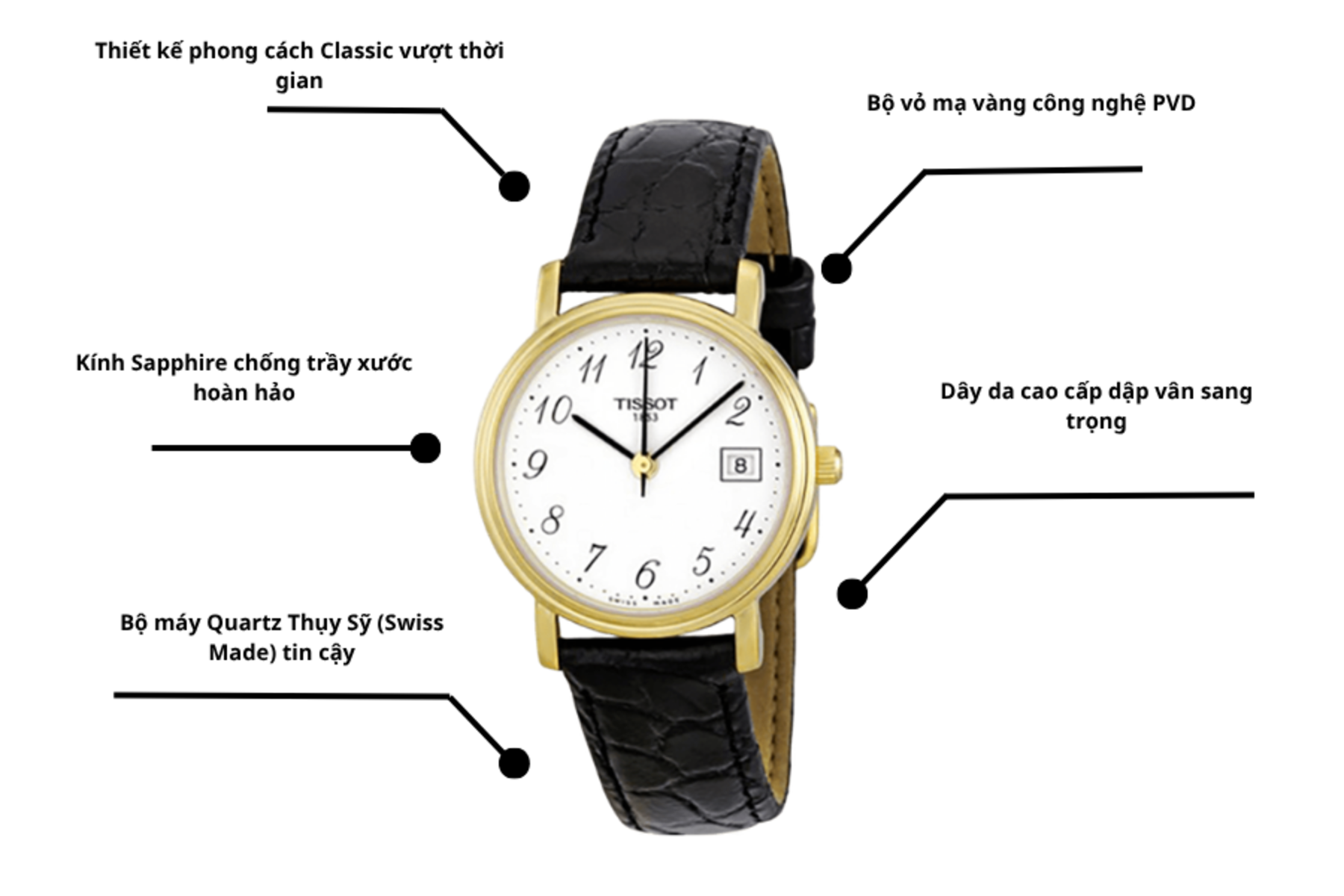 Đồng hồ TISSOT T52.5.121.12