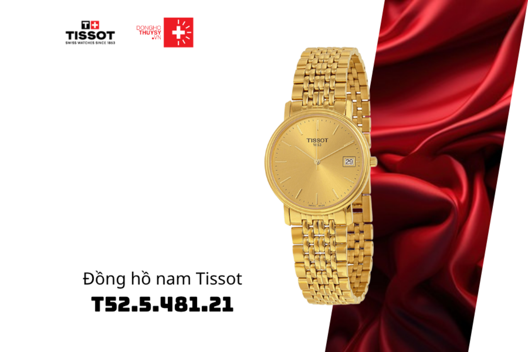 Đồng hồ nam Tissot T52.5.481.21