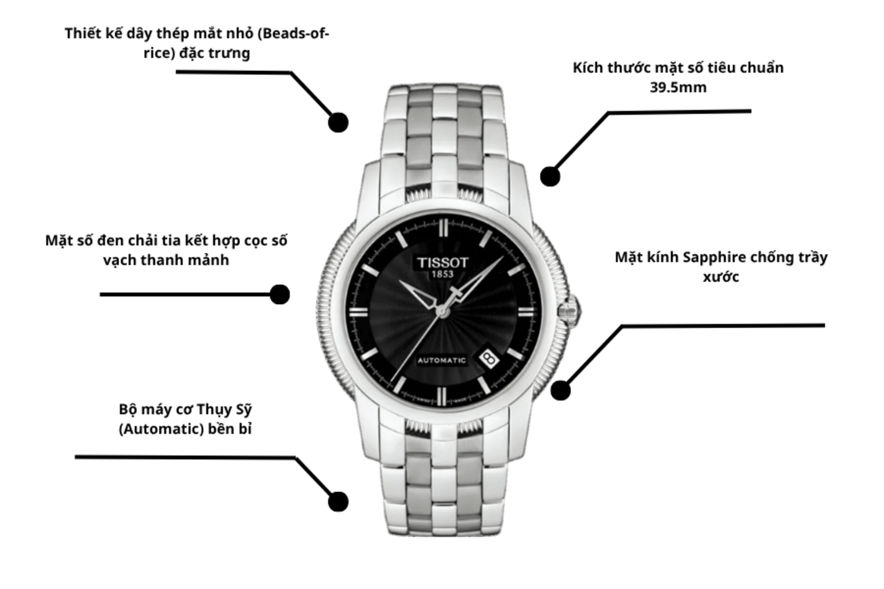 Đồng hồ TISSOT T97.1.483.51