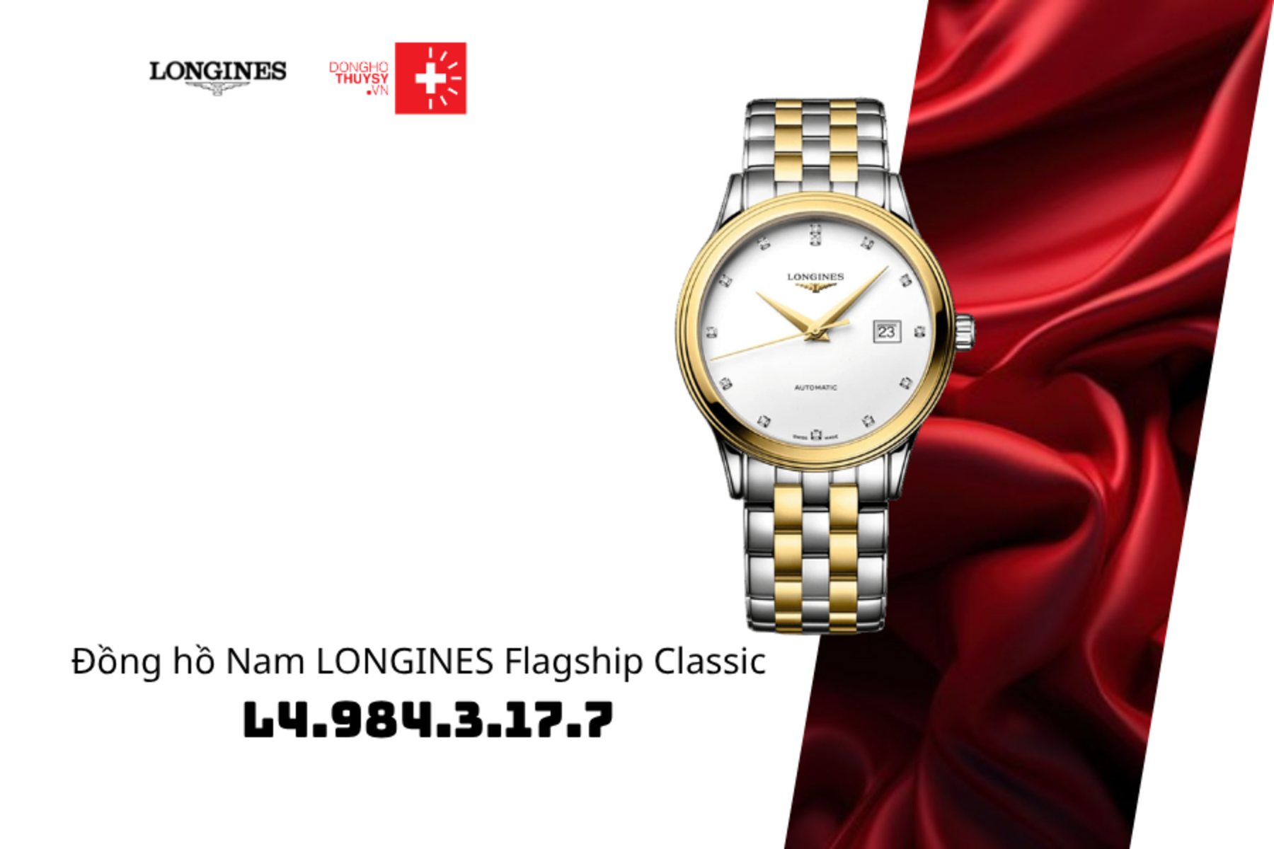 Đồng hồ Nam LONGINES Flagship Classic L4.984.3.17.7