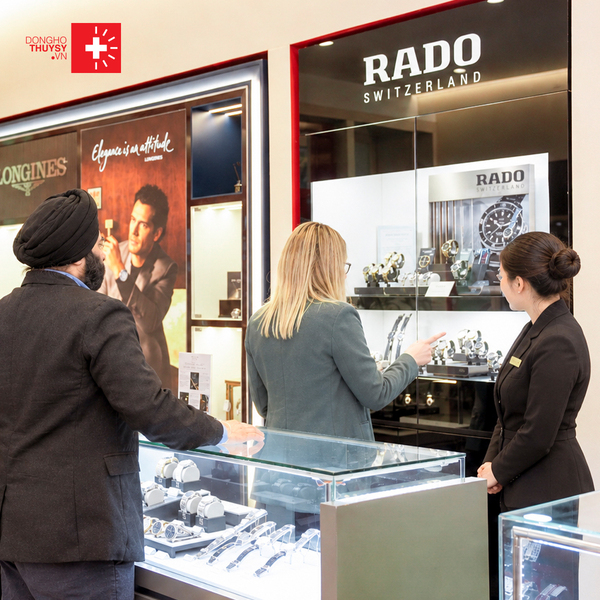 Đảm bảo trải nghiệm mua sắm chuẩn quốc tế Đại diện Rado ghé thăm showroom DONGHOTHUYSY.VN
