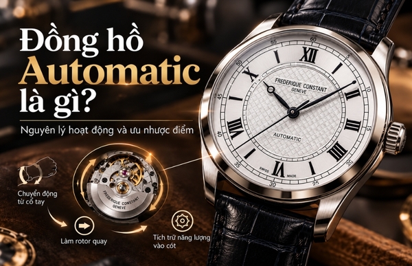 Đồng hồ automatic - Những cỗ máy thời gian hiện đại và đẳng cấp