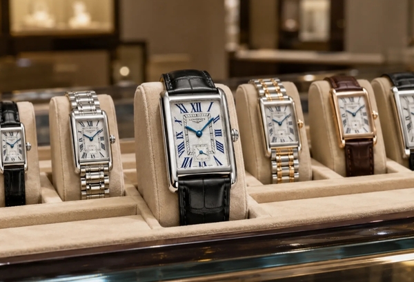 Longines tank là gì? Khám phá đồng hồ Longines mặt chữ nhật thanh lịch