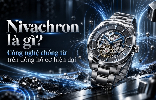 Nivachron là gì? Công nghệ chống từ trên đồng hồ cơ hiện đại
